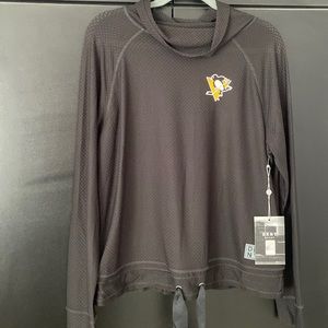 DKNY Sport Pittsburgh Penguins Black top